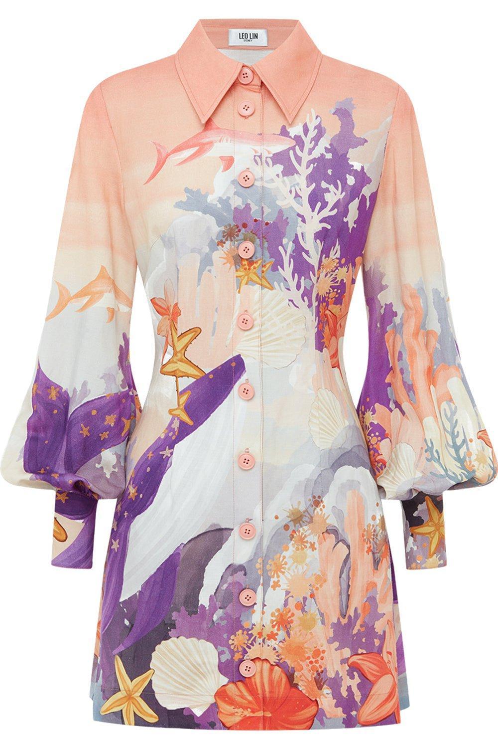 LEO LIN-Luminous Mini Dress-
