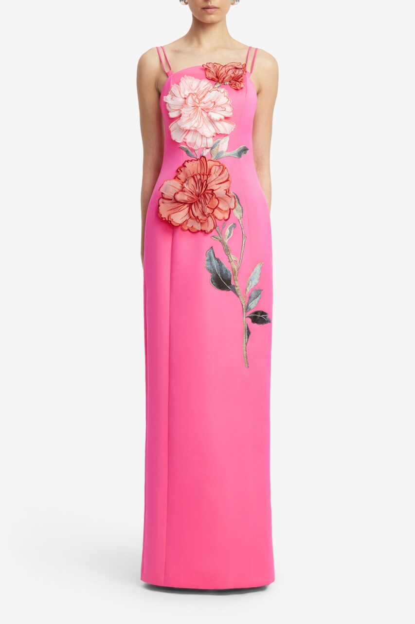 Arianna Maxi Dress-PINK-2-CLOTHINGDRESSCASUAL-LEO LIN
