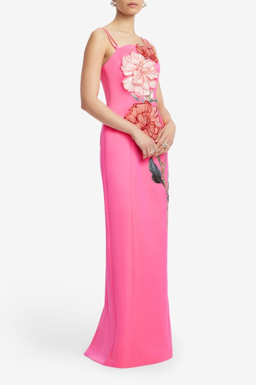 Arianna Maxi Dress-PINK-2-CLOTHINGDRESSCASUAL-LEO LIN