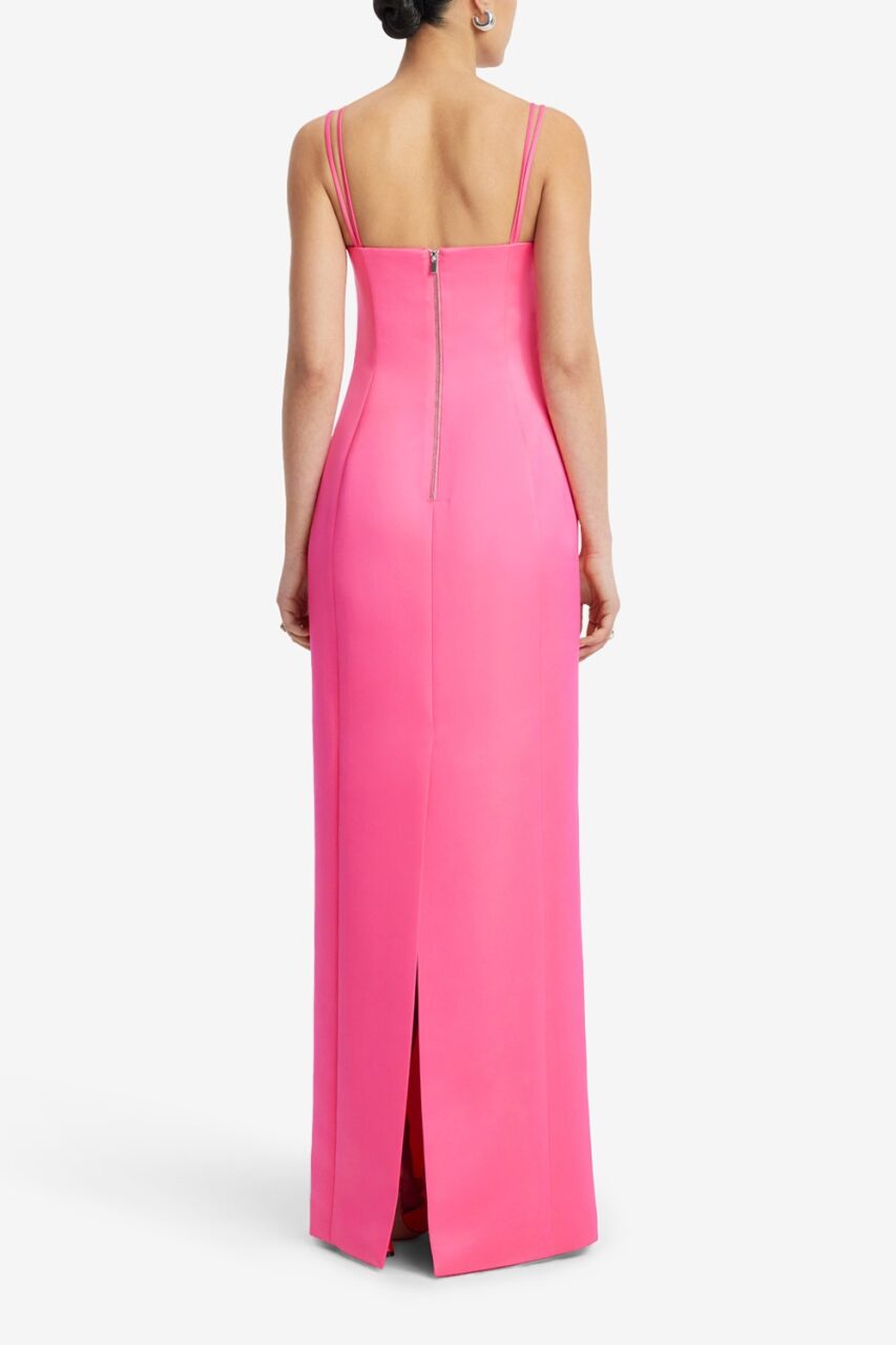 Arianna Maxi Dress-PINK-2-CLOTHINGDRESSCASUAL-LEO LIN