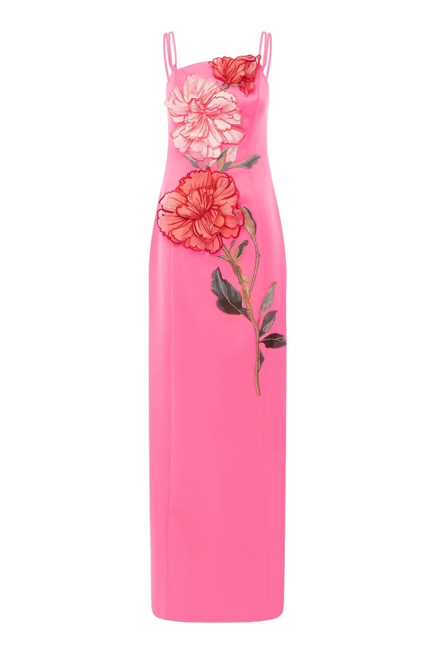 Arianna Maxi Dress-PINK-2-CLOTHINGDRESSCASUAL-LEO LIN