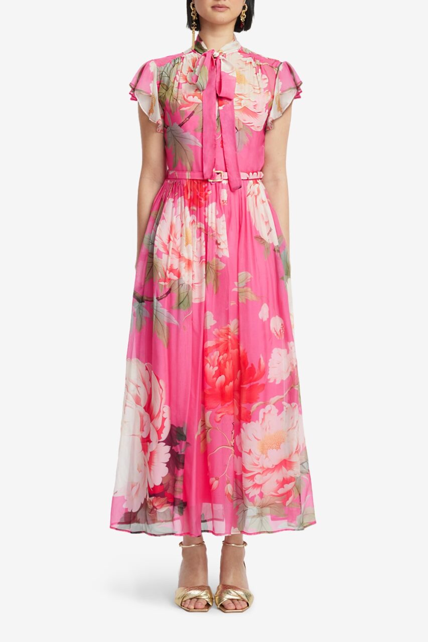 Grace Dress-PINK-2-CLOTHINGDRESSCASUAL-LEO LIN