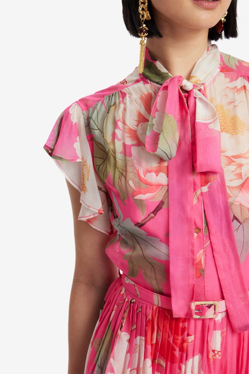 Grace Dress-PINK-2-CLOTHINGDRESSCASUAL-LEO LIN