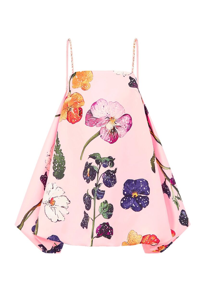 Patsy Mini Dress- Wildbloom-PINK-2-CLOTHINGDRESSCASUAL-LEO LIN