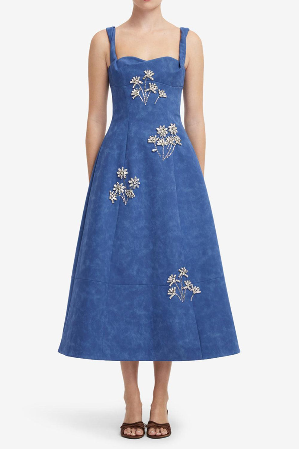 leo lin blue dress LEO LIN - Lucinda Maxi Dress