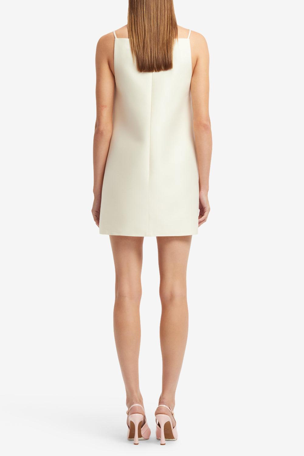 Leia Mini Dress - Wildflower-CREAM-2-CLOTHINGDRESSCOCKTAIL-LEO LIN