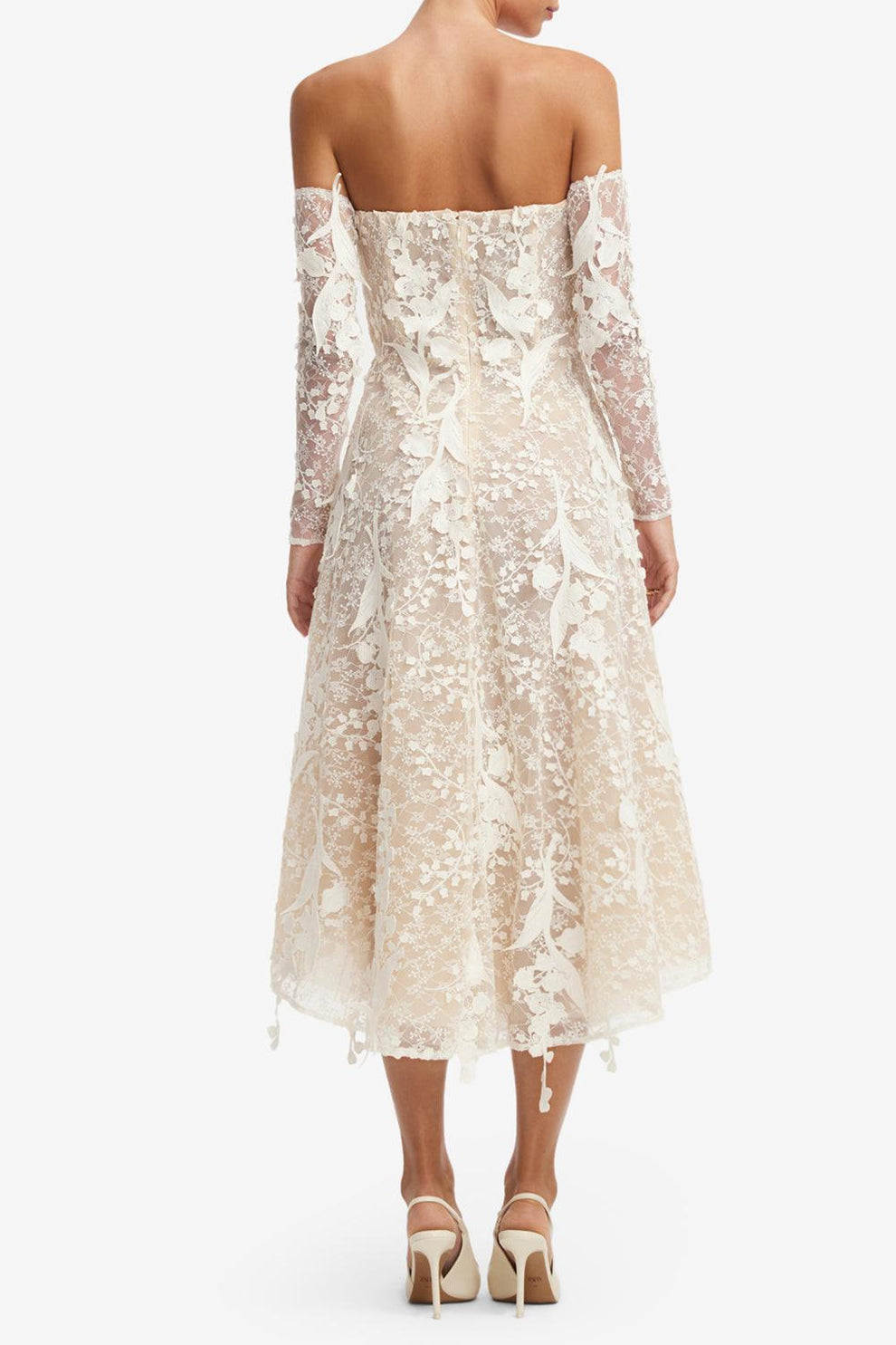 ana midi dress LEO LIN: Ana Midi Dress