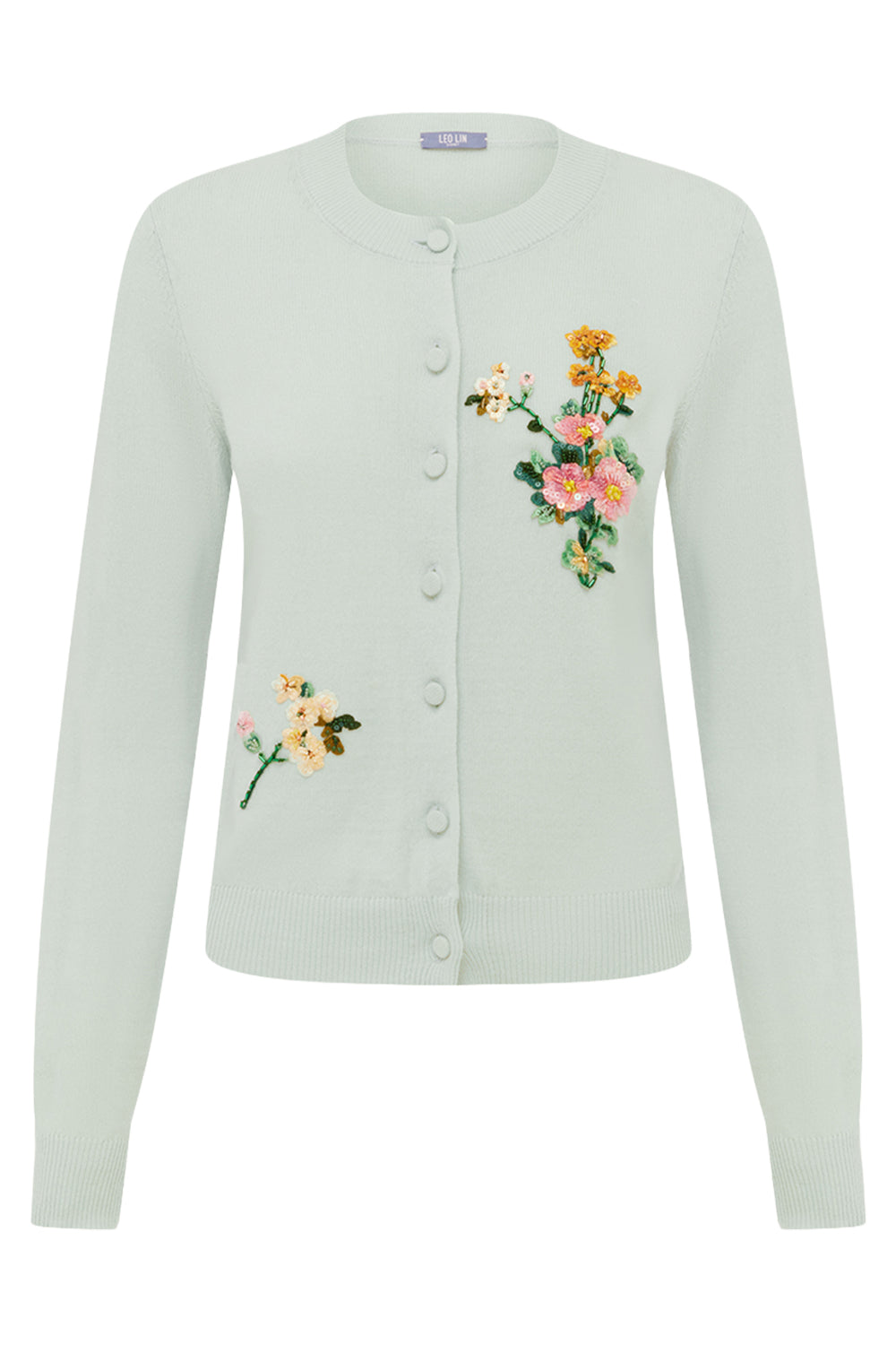  Claire Embellished Cardigan-FLORAL-2-CLOTHINGTOPCARDIGAN-LEO LIN 