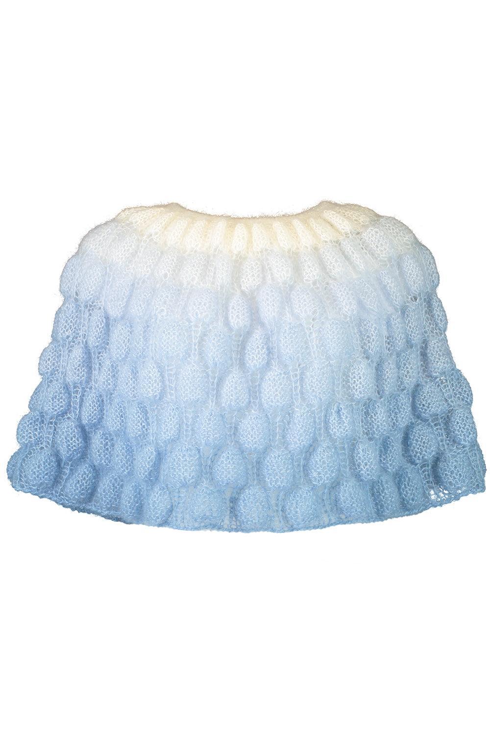 Tove Poncho - White Pearl Blue-WHPLEBLU-O/S-CLOTHINGTOPPONCHO-LETANNE