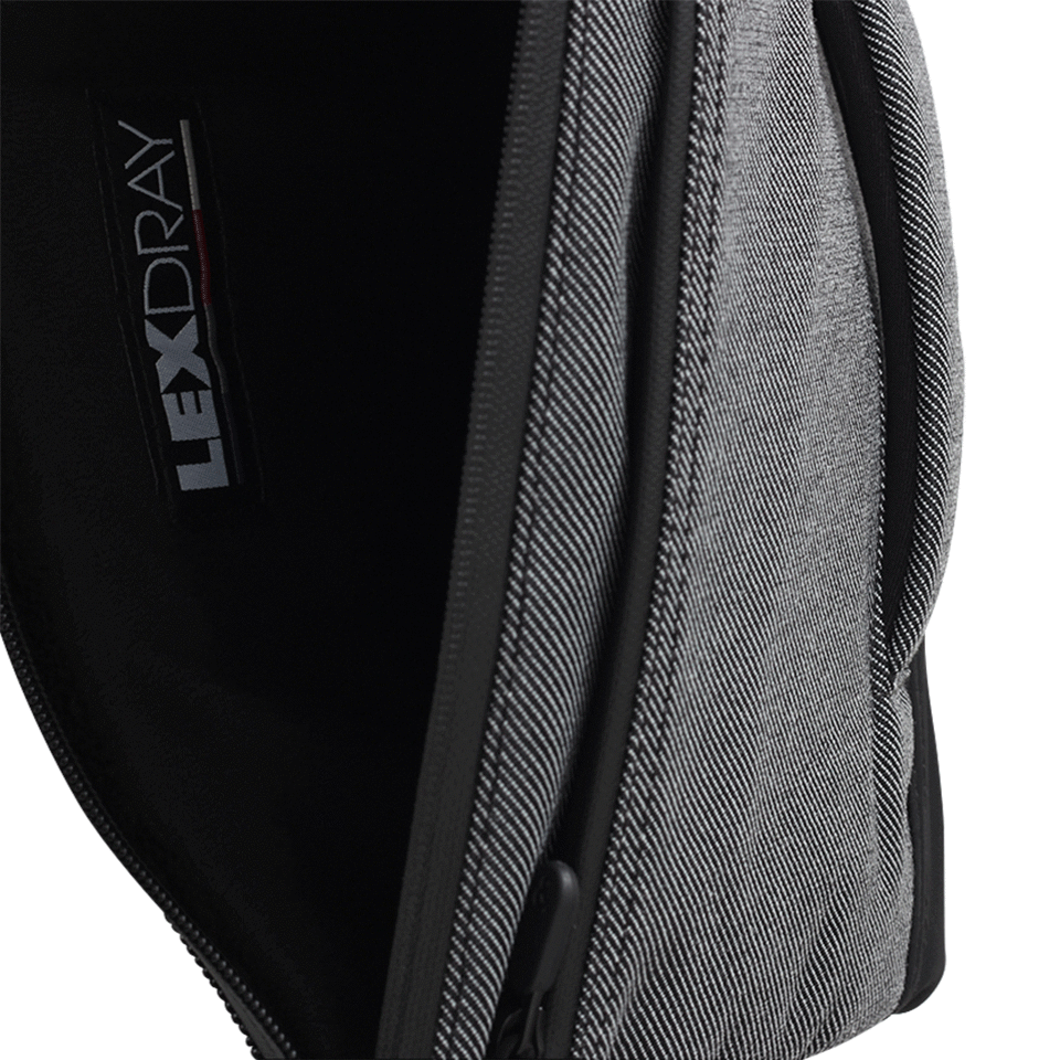 LEXDRAY-Bali Mini Tablet Case-BLK/WHT