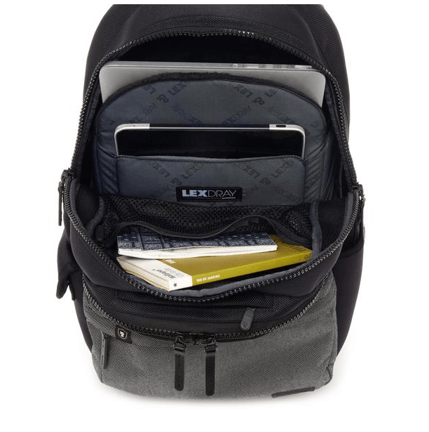 LEXDRAY-Copenhagen Pack Bag-BLK/WHT