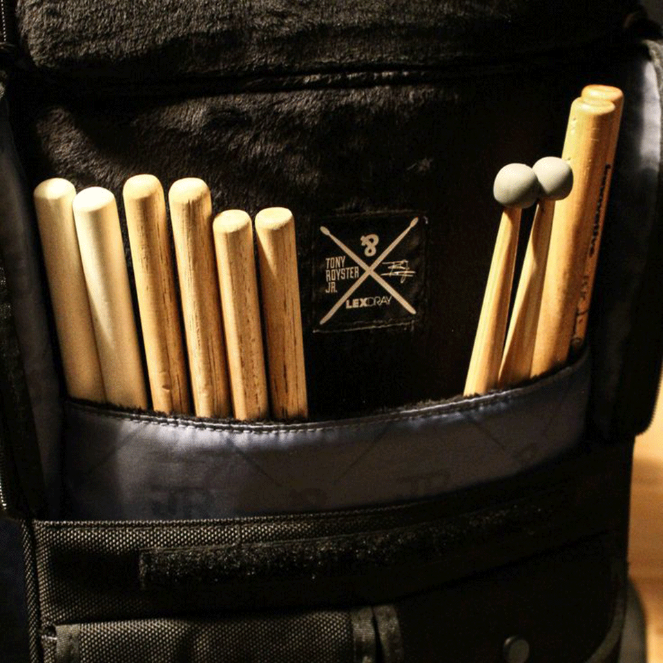 LEXDRAY-Tony Royster Jr Stick Case-BLK/WHT