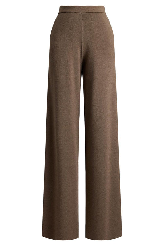 Francesca Pant-BROWN-S-CLOTHINGPANTWIDE LEG-RALPH LAUREN