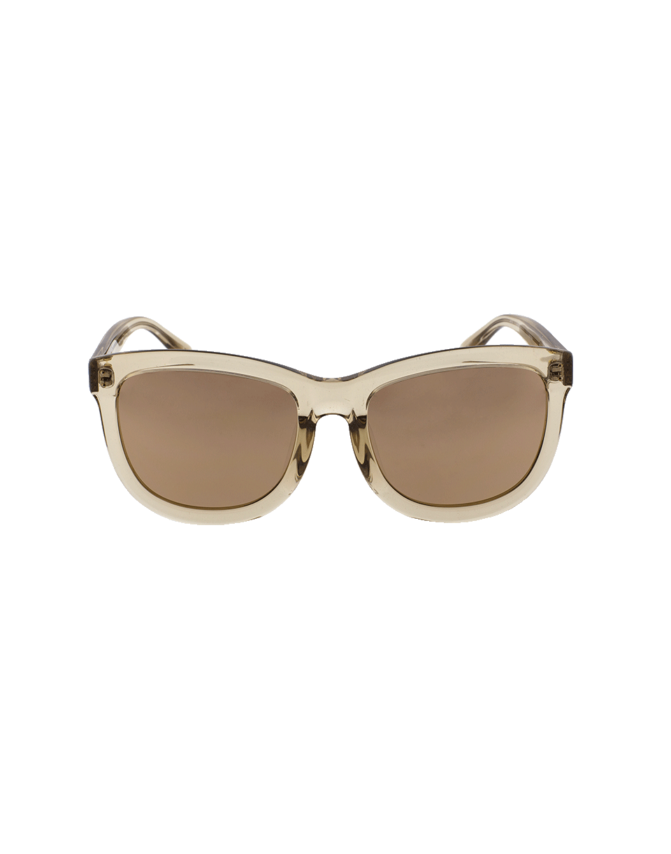 LINDA FARROW-Acetate Colored Sunglasses-ASH/ROSE GOLD
