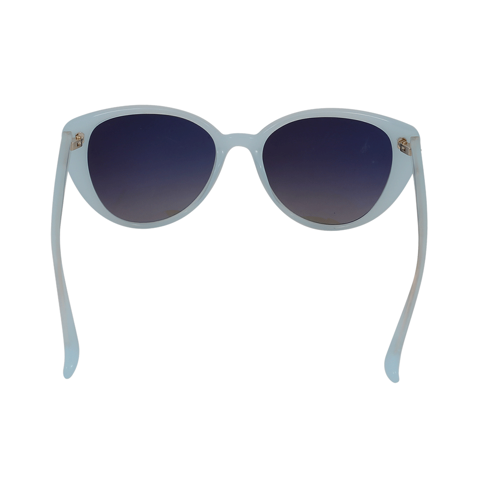 LINDA FARROW-Cat-Eye Sunglasses-GOLD