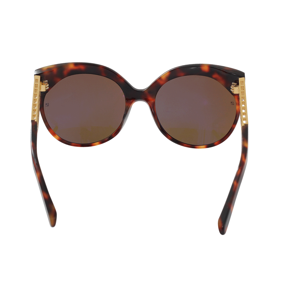 LINDA FARROW-Cat-Eye Sunglasses-GOLD