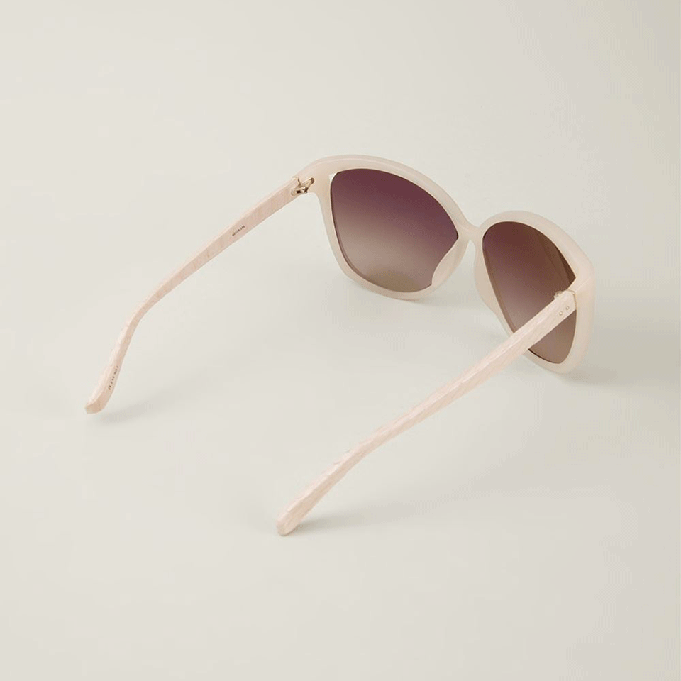 LINDA FARROW-Sunglasses-PINK/ASH