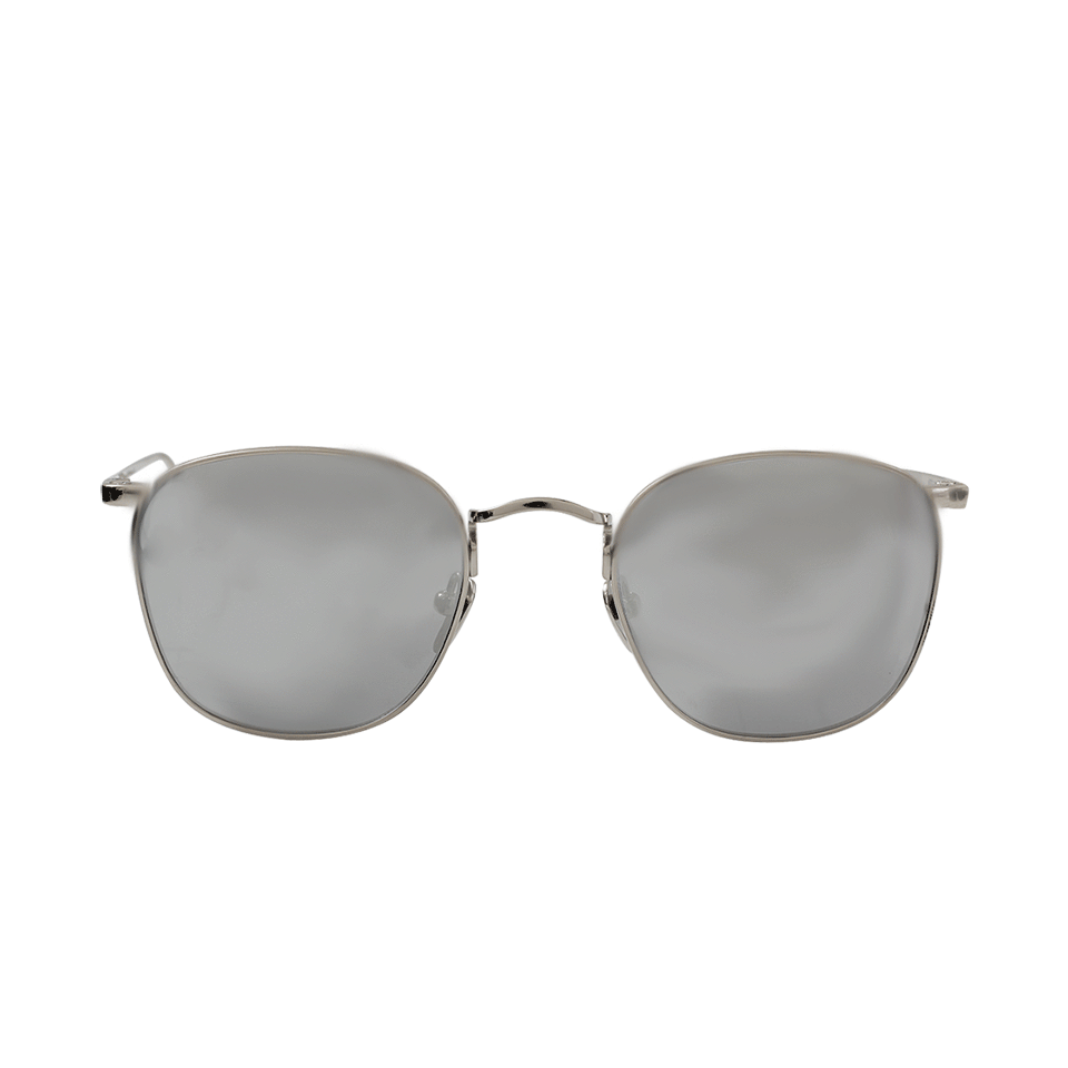 LINDA FARROW-Platinum Square Sunglasses-PLATINUM