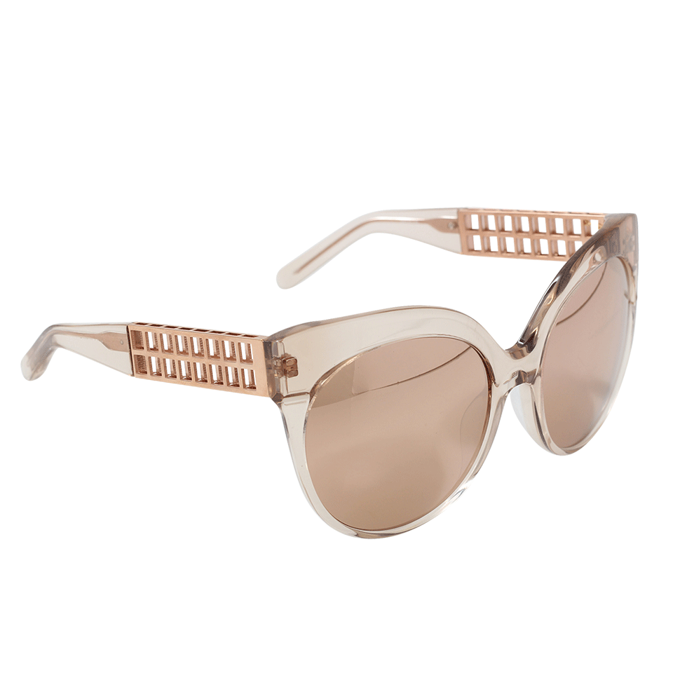 LINDA FARROW-Cat-Eye Sunglasses-ROSE GOLD