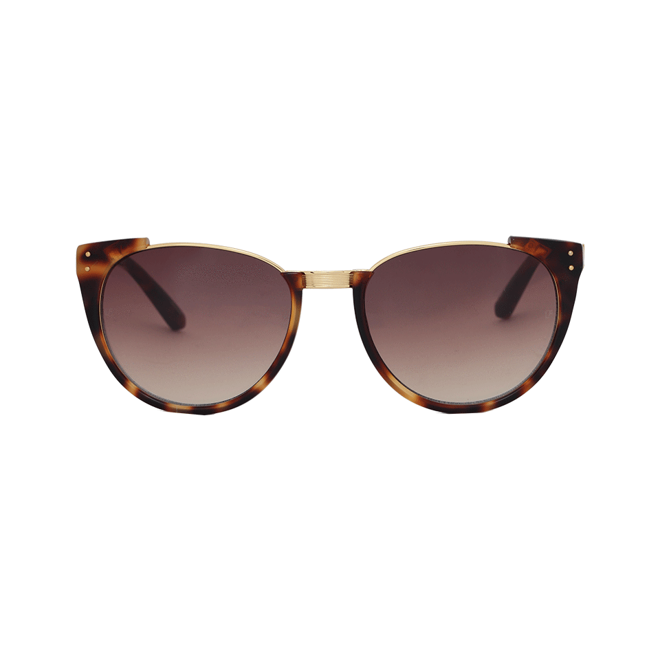 LINDA FARROW-Browline Sunglasses-TSHELL