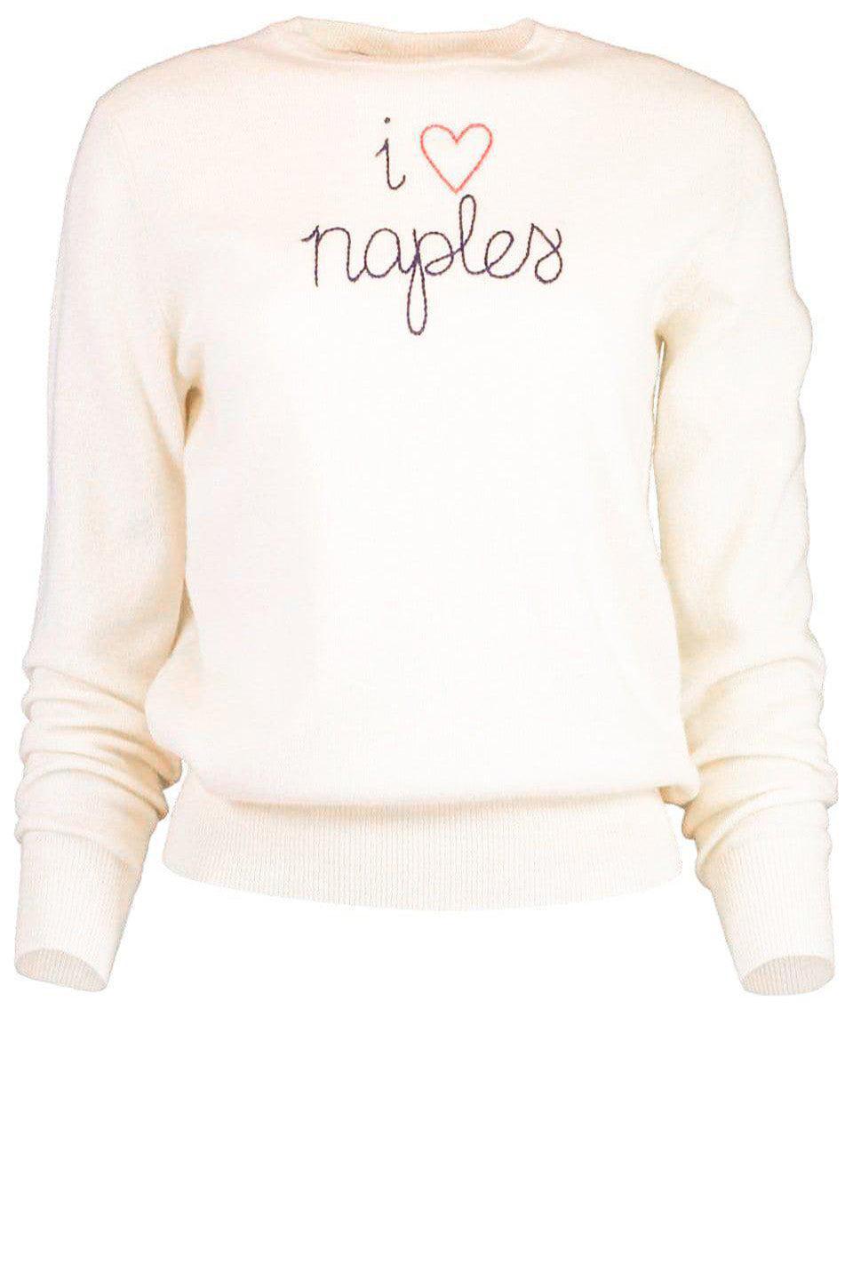 I Love Naples Crewneck - Cream-CREAM-XS-CLOTHINGTOPSWEATER-LINGUA FRANCA