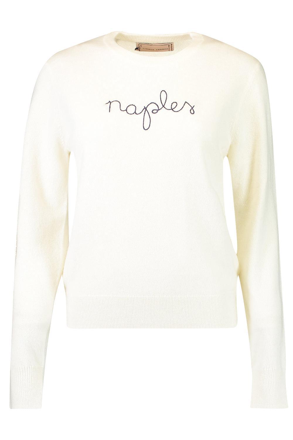 Naples Crewneck - Cream-CREAM-XS-CLOTHINGTOPSWEATER-LINGUA FRANCA