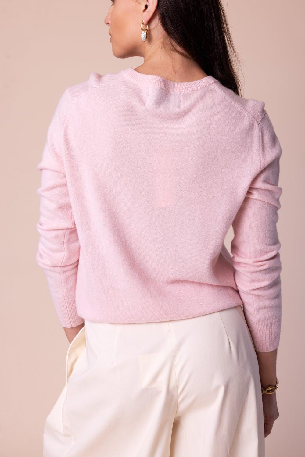 I Love Naples Crewneck - Peony | LINGUA FRANCA – Marissa Collections