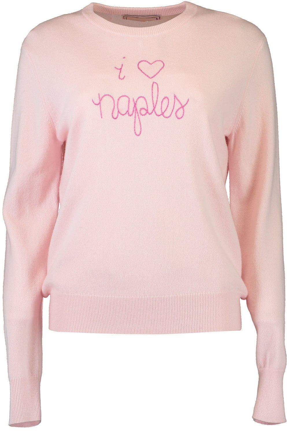 LINGUA FRANCA-I Love Naples Crewneck - Peony-