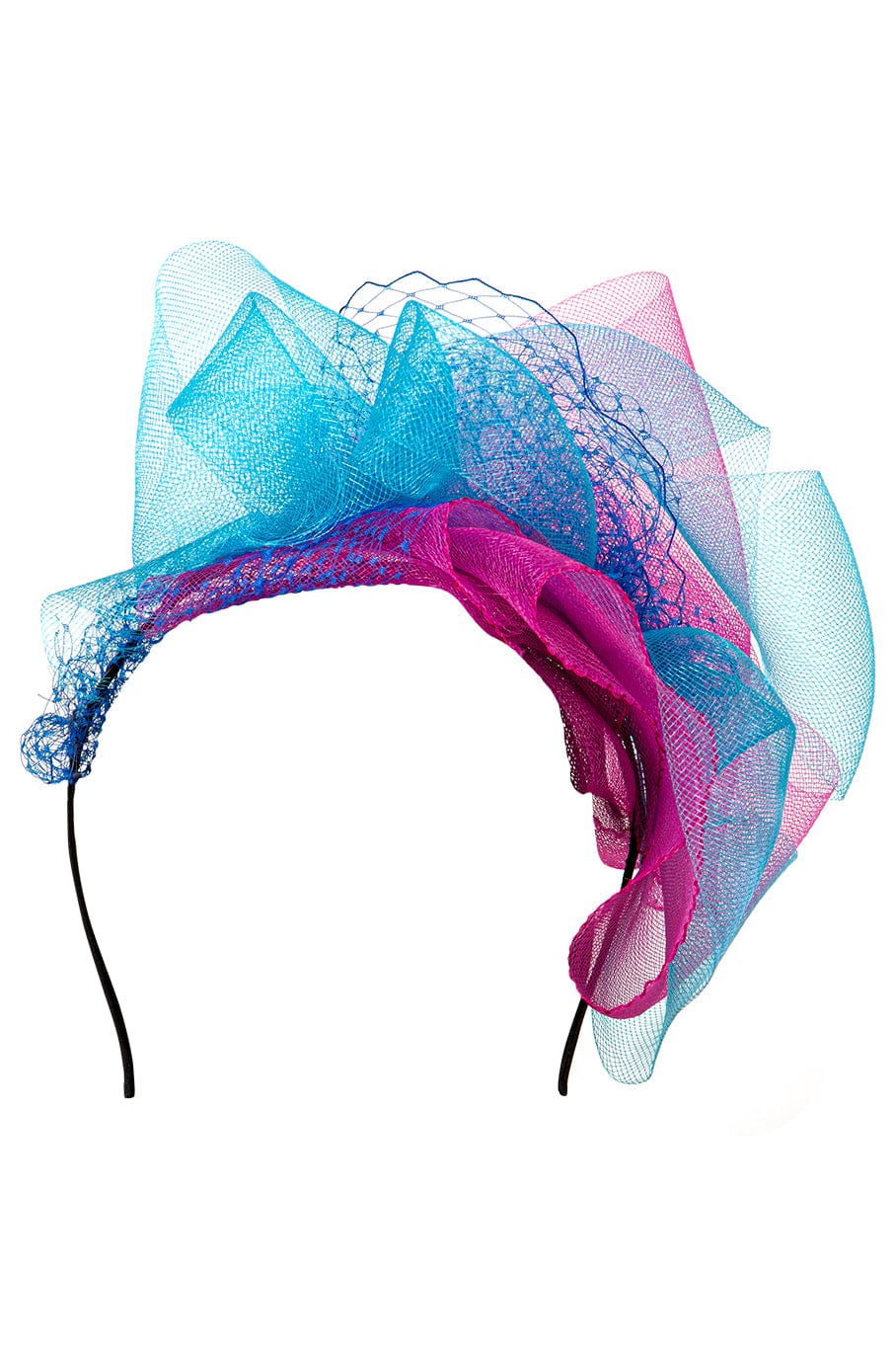 LISA BATTAGLIA-Fascinator - Pink-MULTI