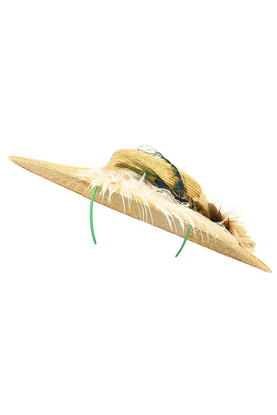 LISA BATTAGLIA-Raffia Hat-NATURAL