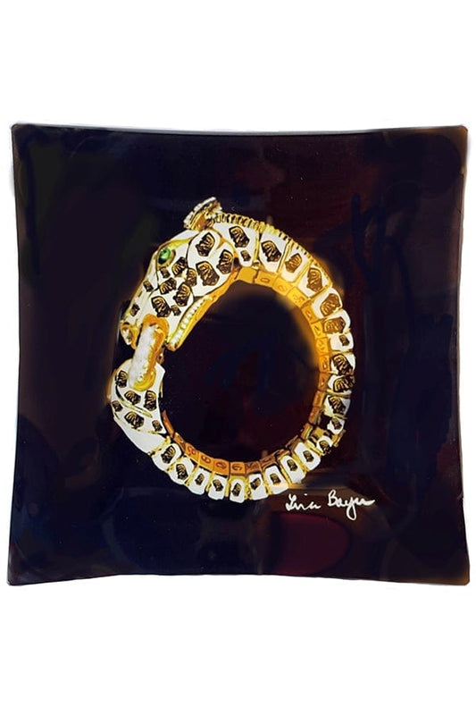 LISA BAYER-David Webb Animal Cuff Trinket Tray-ANIMAL