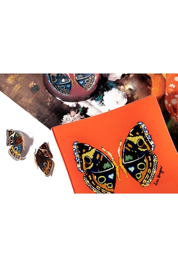 LISA BAYER-Silvia Butterfly Trinket Tray-BUTTERFL