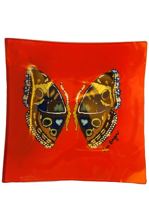 LISA BAYER-Silvia Butterfly Trinket Tray-BUTTERFL