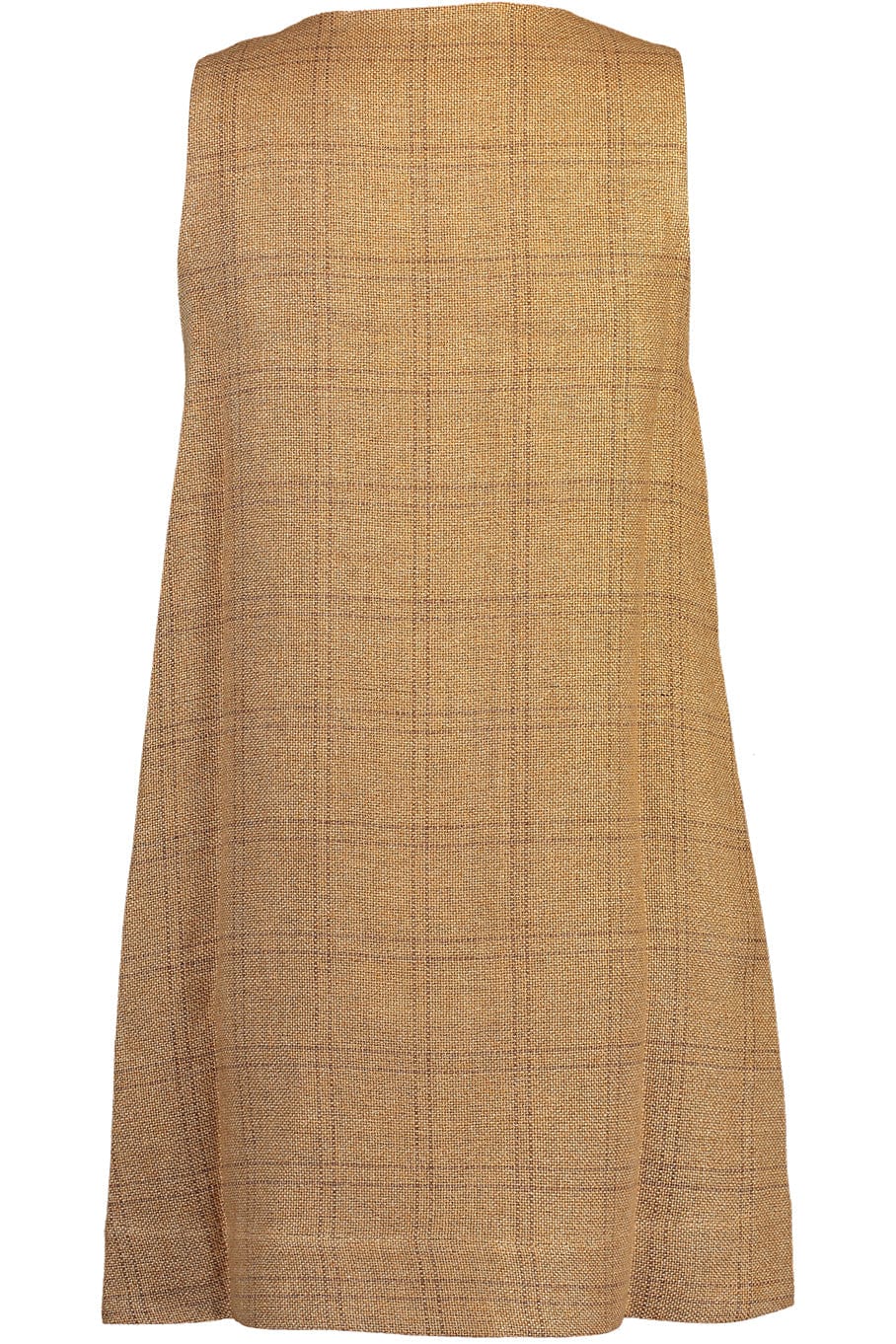 Scallop Button Down Mini Dress