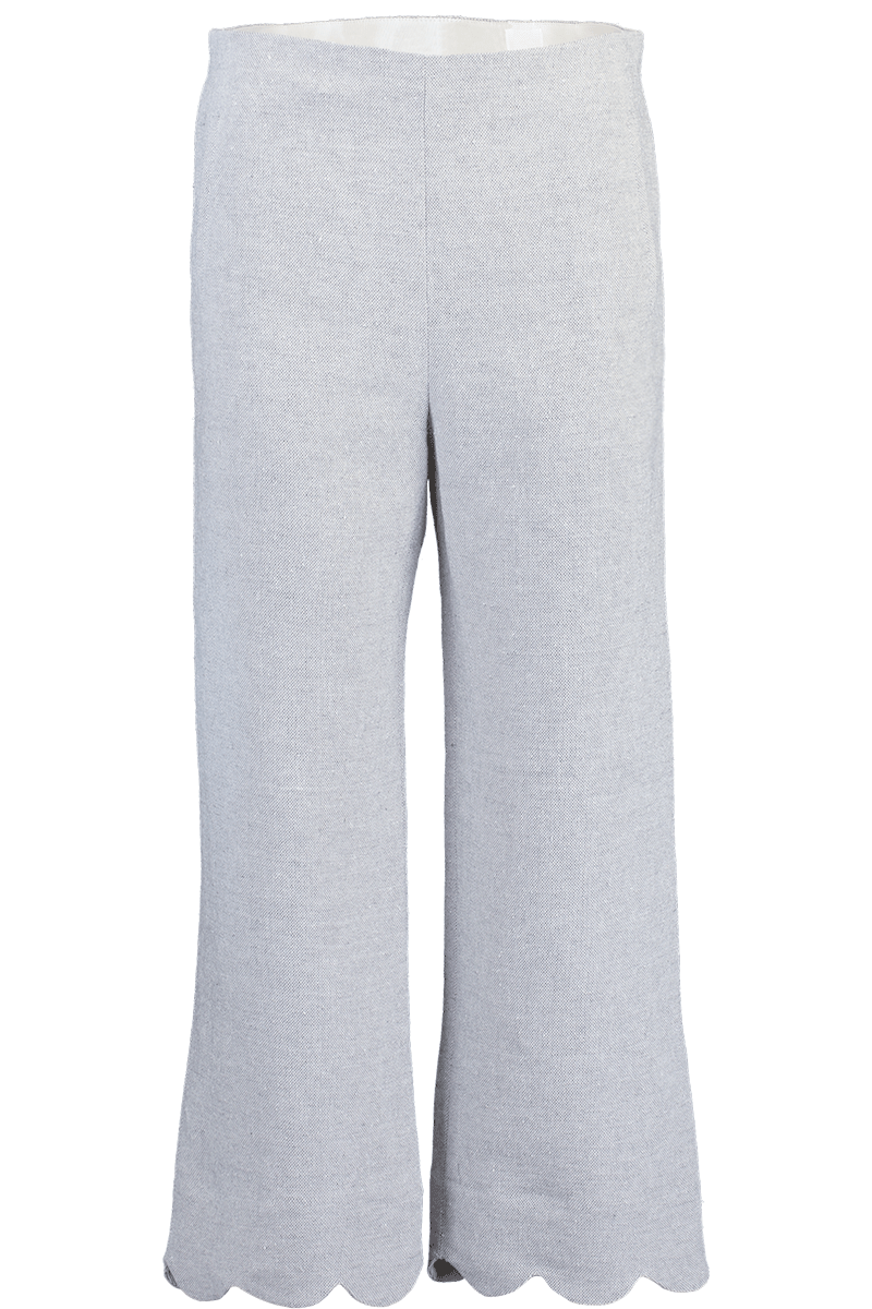 LISA MARIE FERNANDEZ-Scallop Pant-