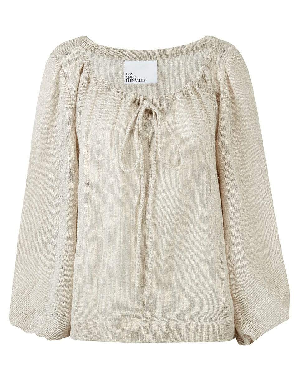 LISA MARIE FERNANDEZ-Wide Leg Pant-