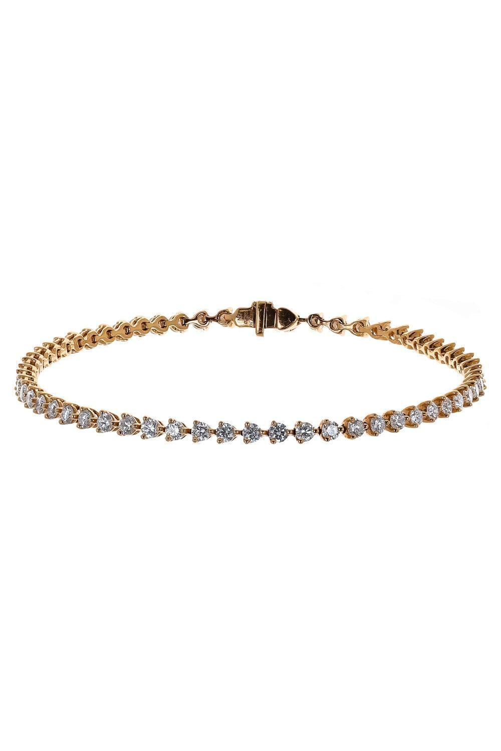 Diamond Tennis Bracelet-ROSE GOLD-JEWELRYFINE JEWELBRACELET O-LISA NIK