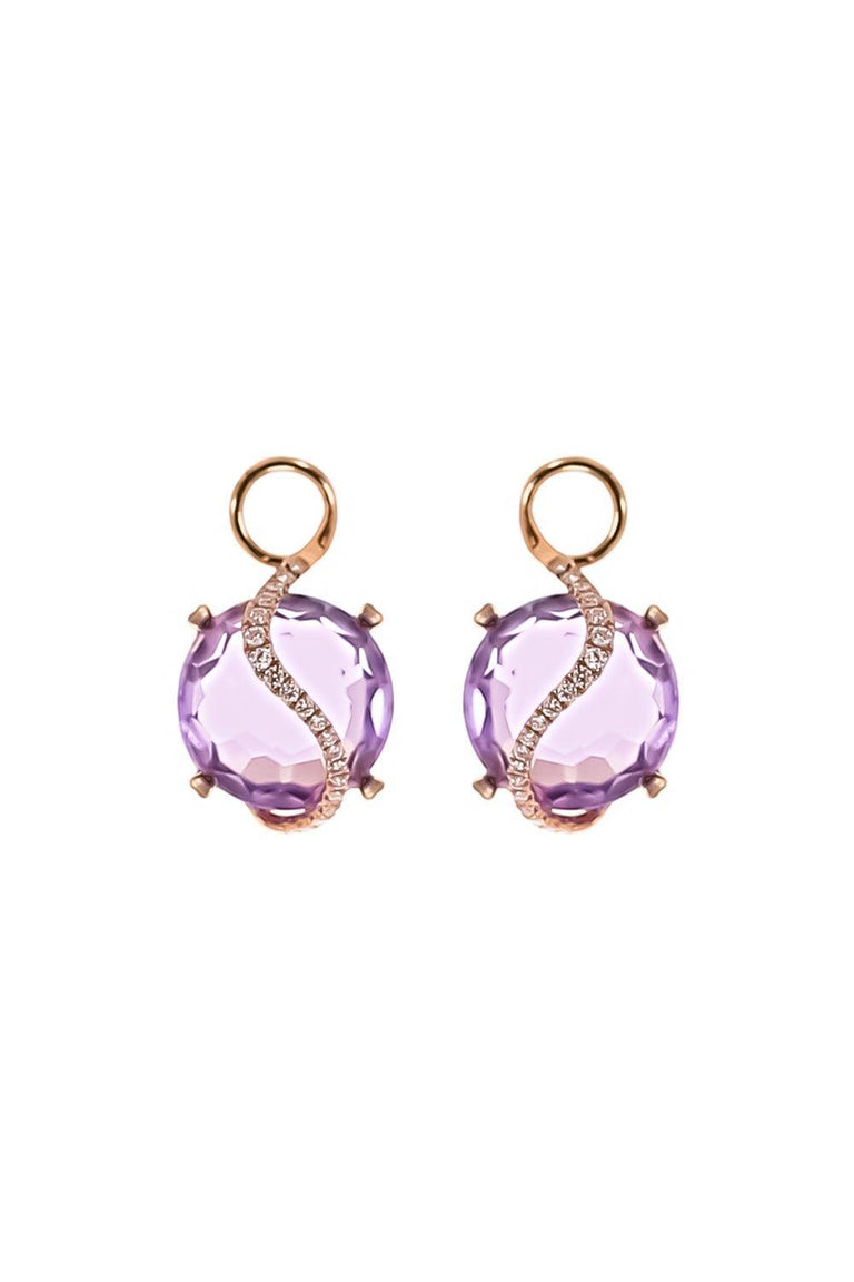 Rose Quartz Earring Charms