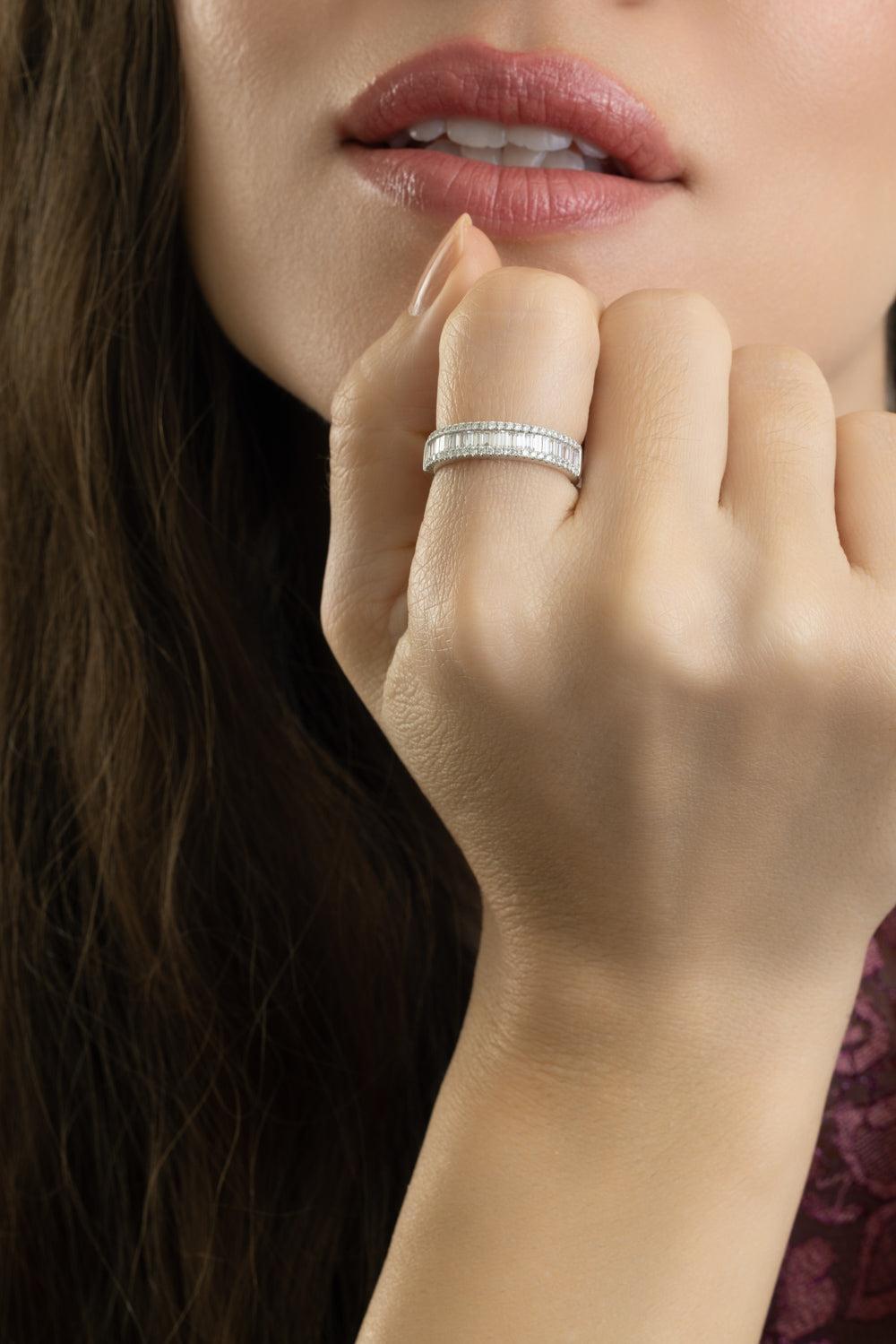 Diamond Channel Set Band Ring-WHITE GOLD-6.25-JEWELRYFINE JEWELEARRING-LISA NIK