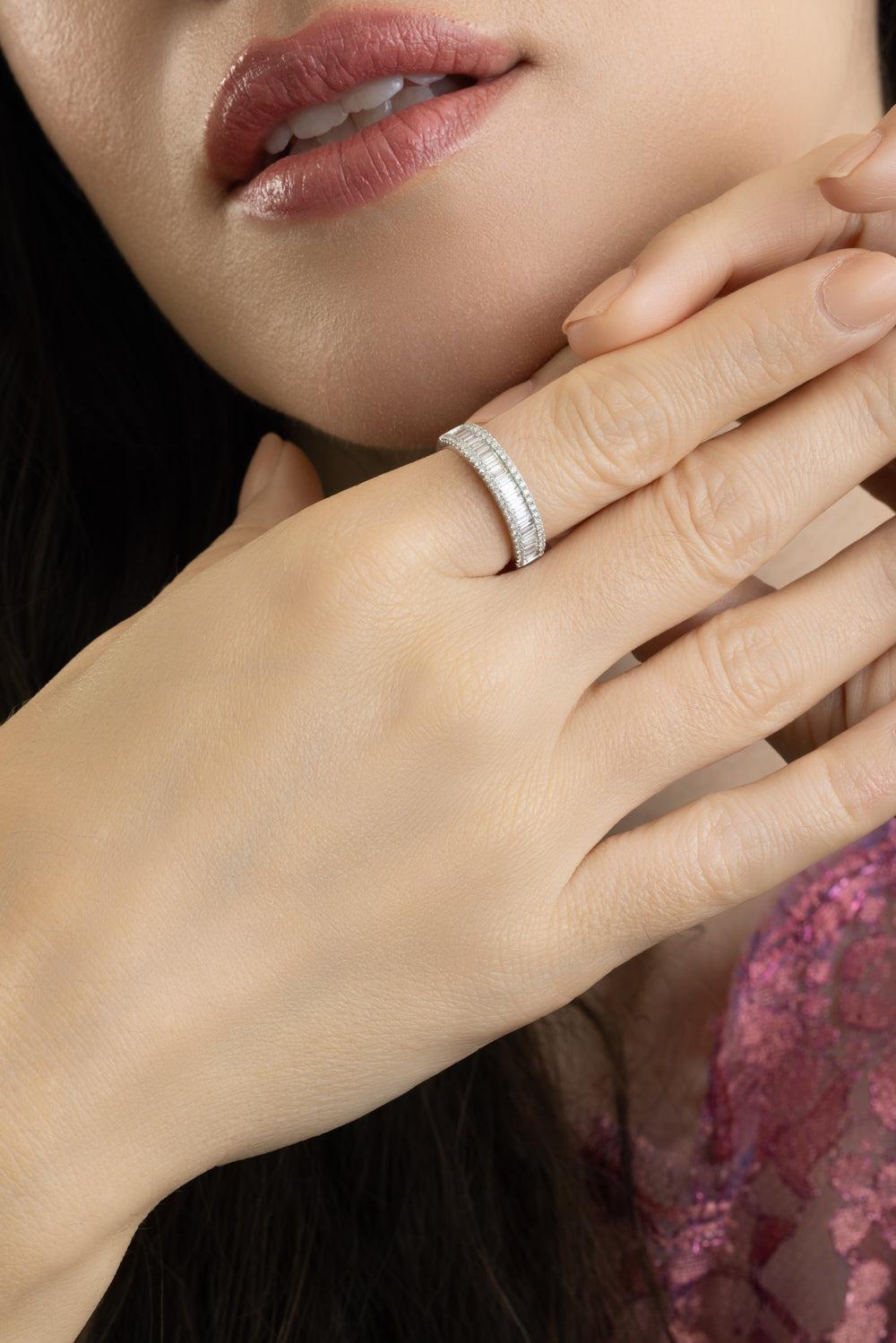 Diamond Channel Set Band Ring-WHITE GOLD-6.25-JEWELRYFINE JEWELEARRING-LISA NIK