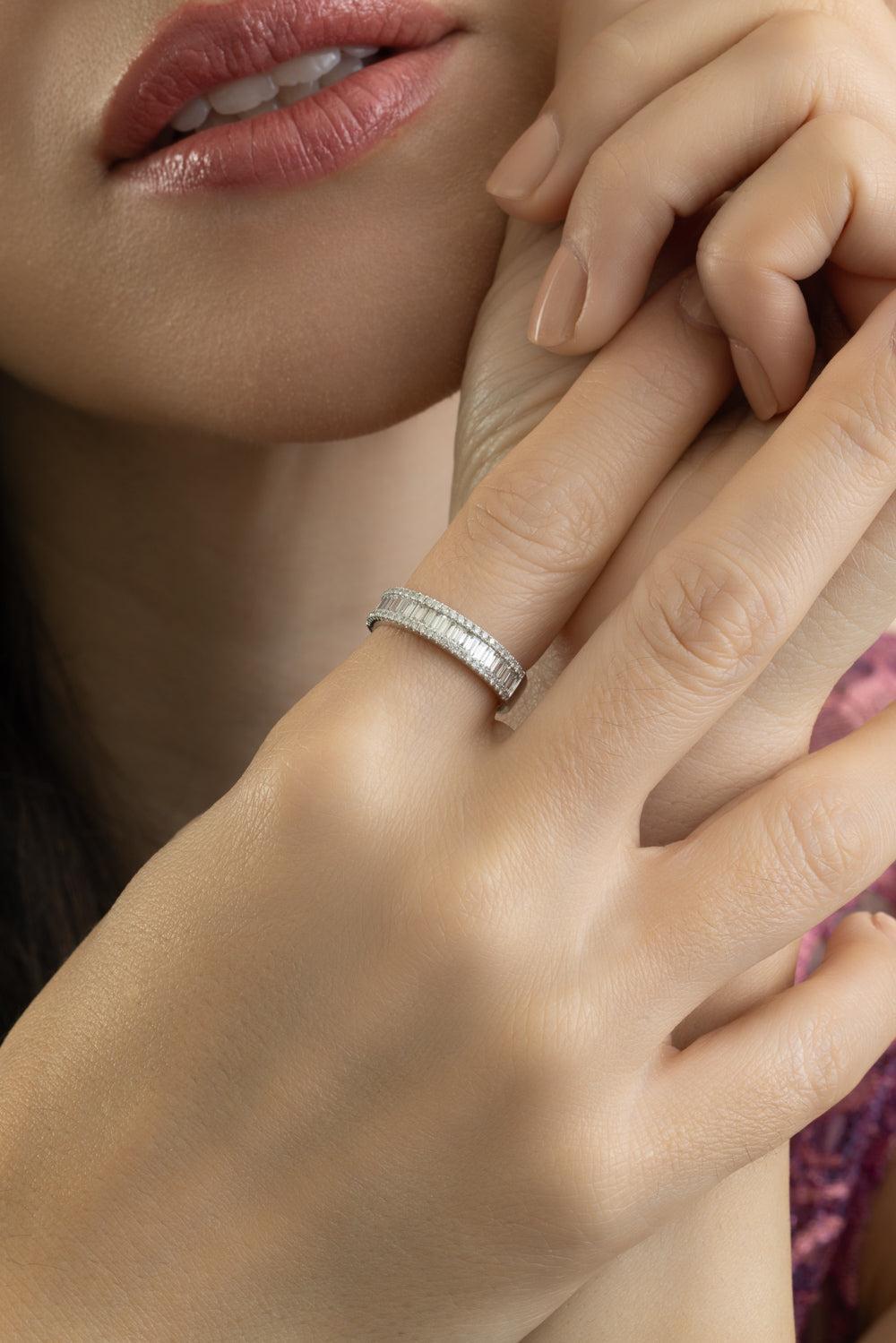 Diamond Channel Set Band Ring-WHITE GOLD-6.25-JEWELRYFINE JEWELEARRING-LISA NIK