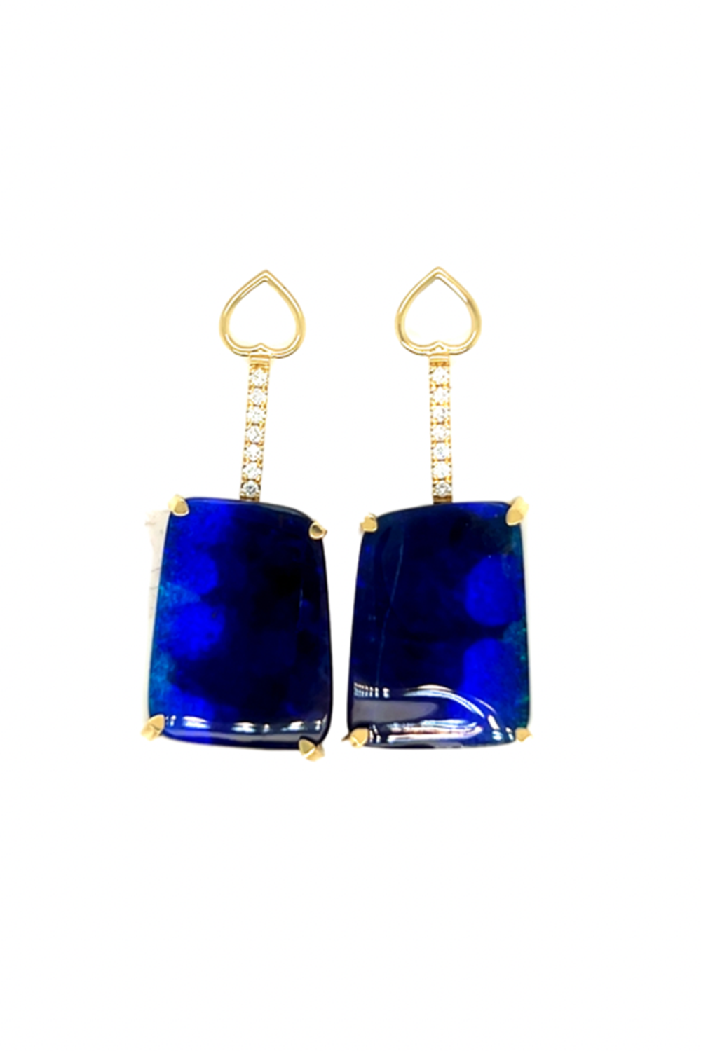 Australian Boulder Opal Drop Earrings
