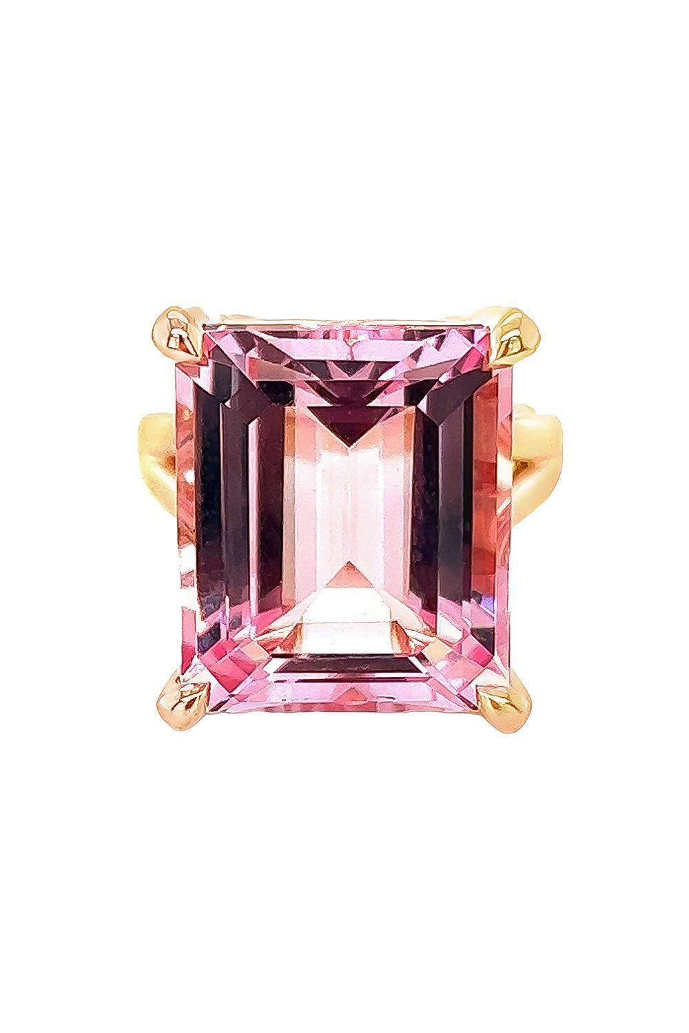 Pink Morganite Ring-ROSE GOLD-5.75-JEWELRYFINE JEWELRING-LISA NIK