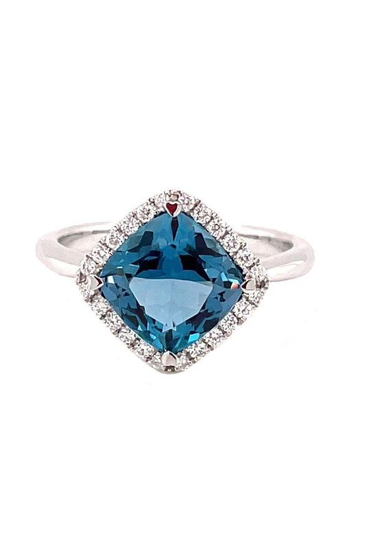 Diamond Swiss Blue Topaz Ring-WHITE GOLD-5.75-JEWELRYFINE JEWELRING-LISA NIK