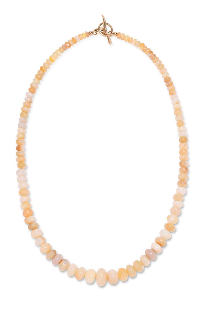 LIZZIE FORTUNATO FINE-Opal Single Strand Necklace-YELLOW GOLD
