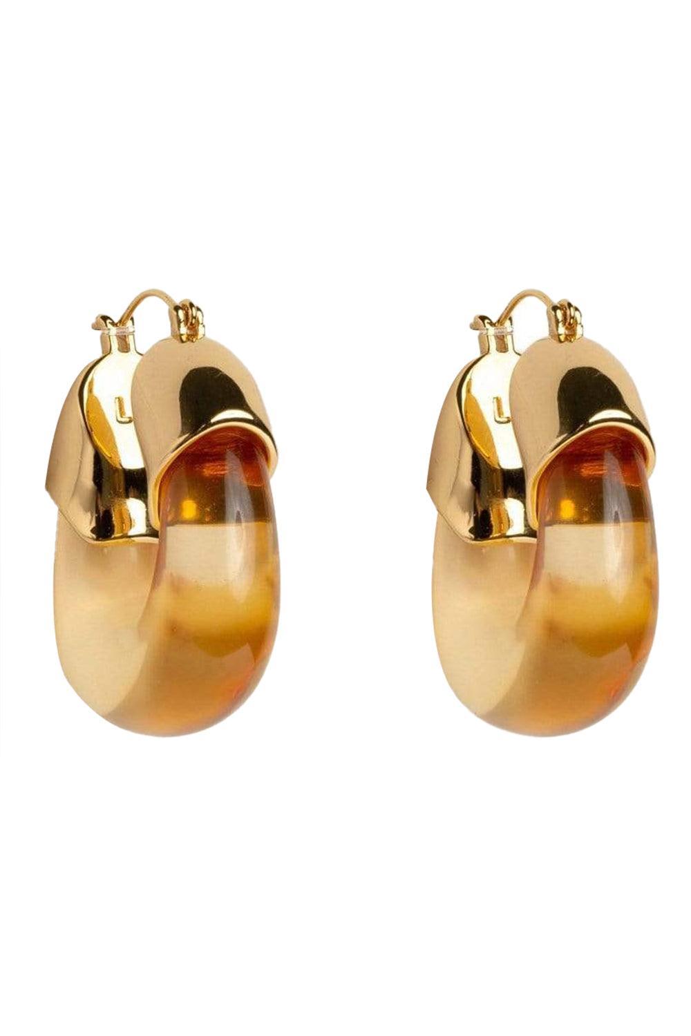 The Organic Hoops - Honey-HONEY-JEWELRYBOUTIQUEEARRING-LIZZIE FORTUNATO