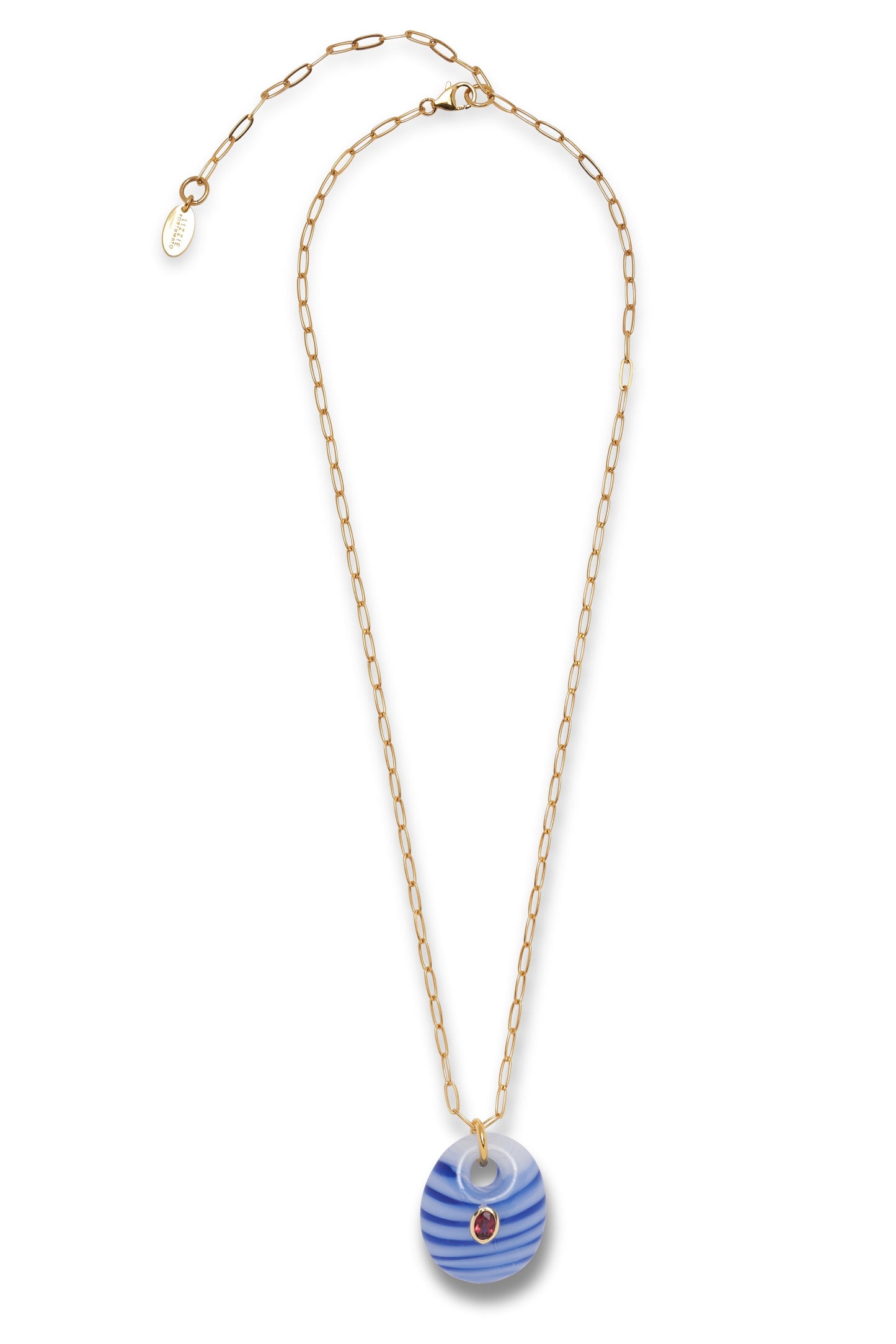 LIZZIE FORTUNATO-Tidal Pendant-BLUE