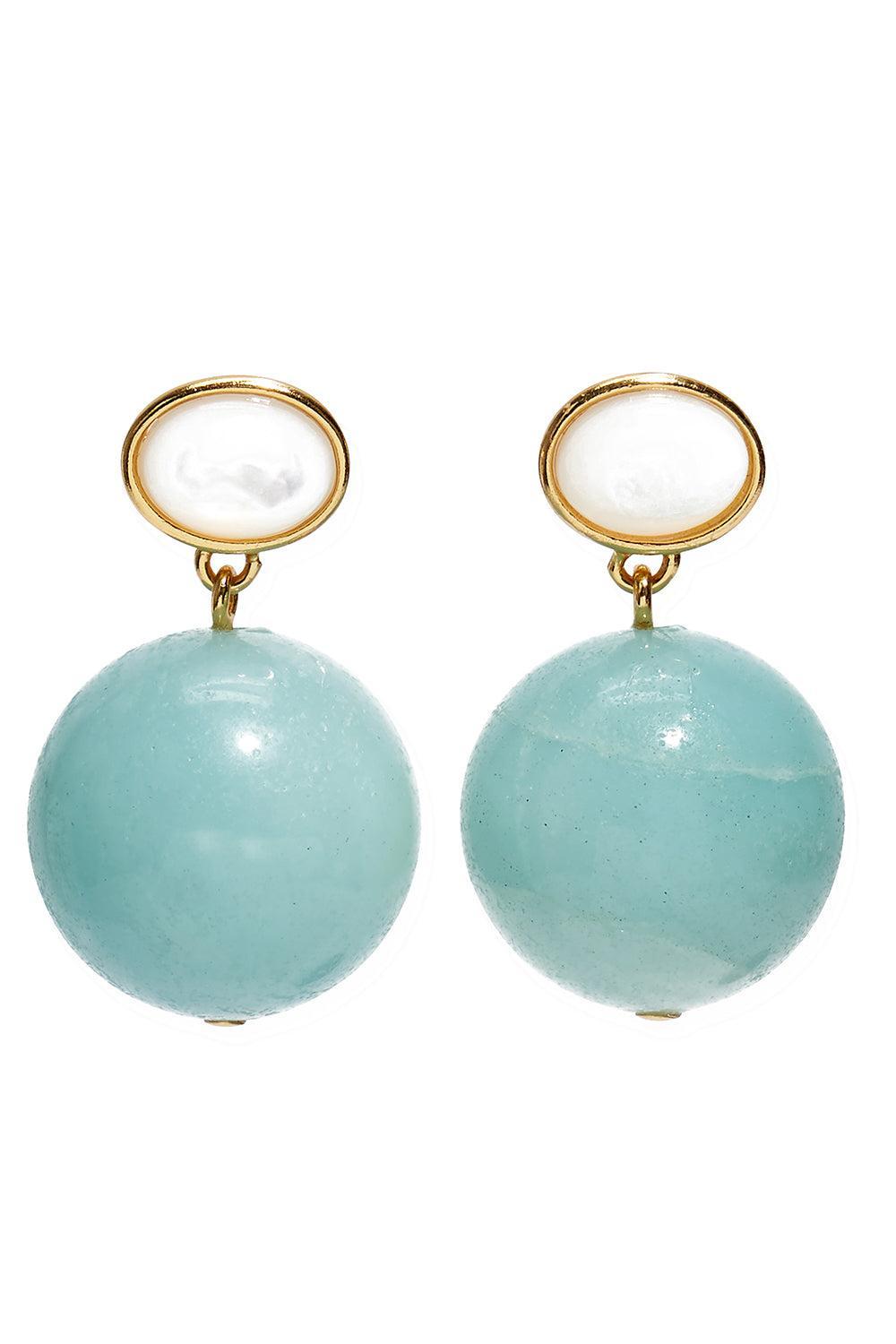 Cora Drop Earrings-BLUE-JEWELRYBOUTIQUEEARRING-LIZZIE FORTUNATO