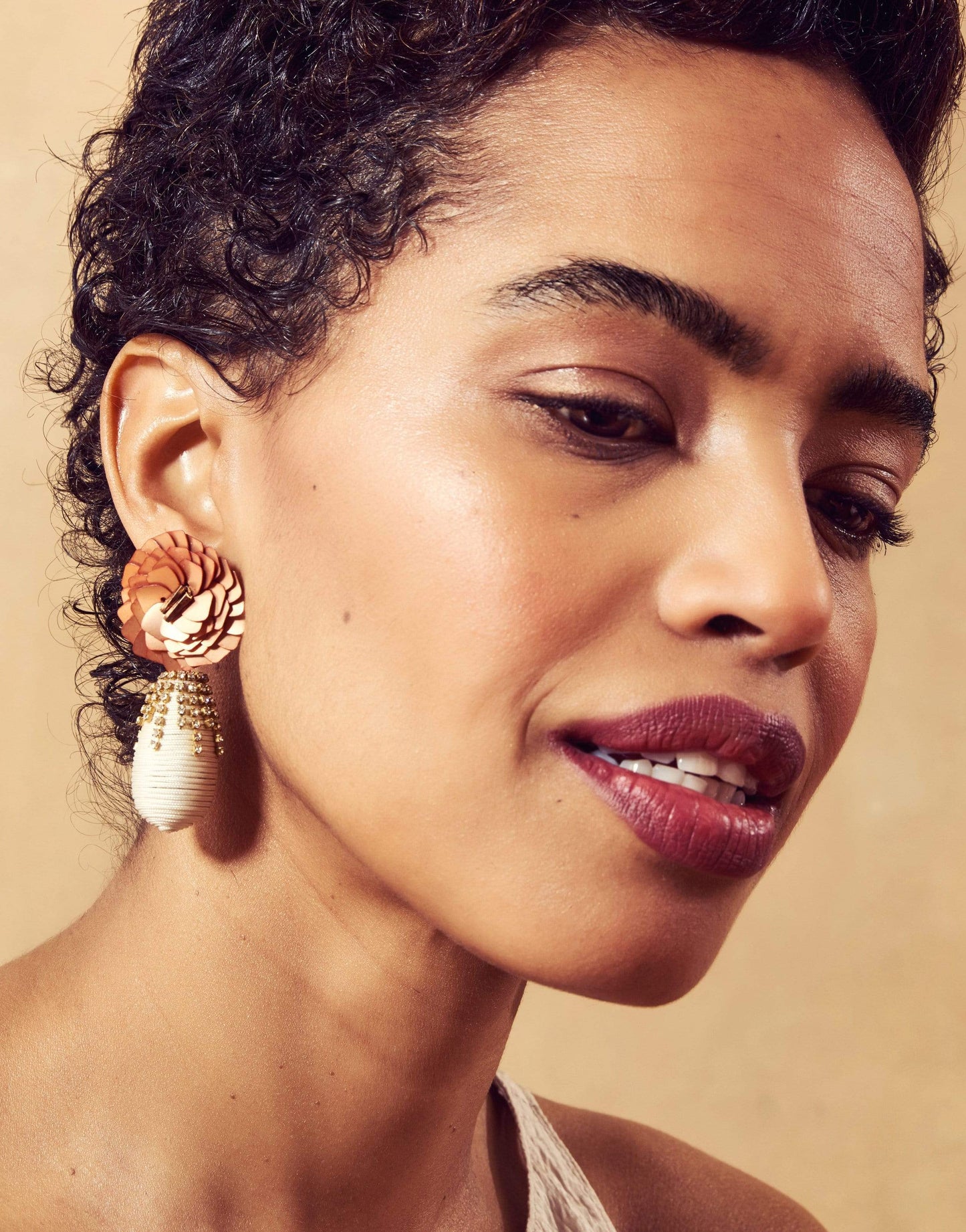 LIZZIE FORTUNATO-Le Pavilion Earrings-COPPER