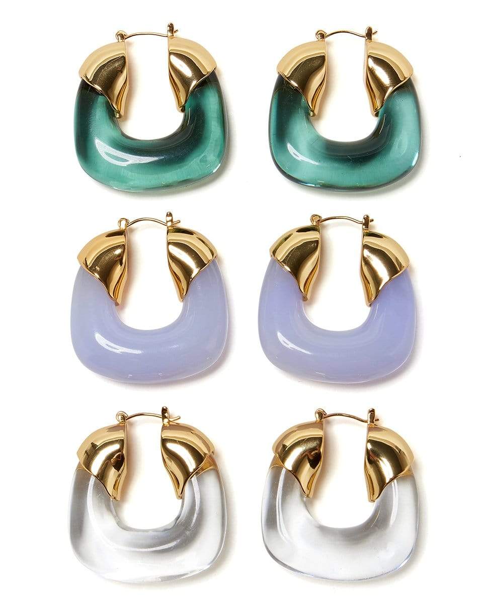 LIZZIE FORTUNATO-Organic Hoops in Forest-FOREST